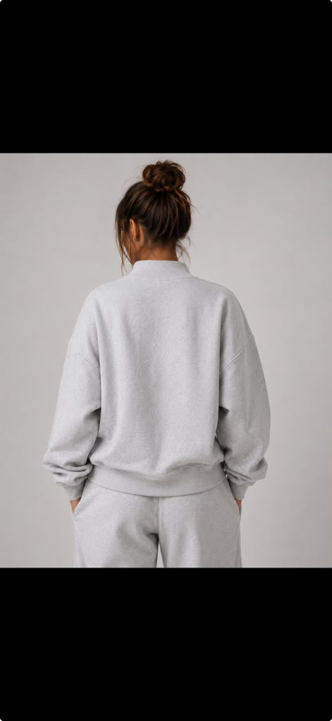 PHILLY Embroidered Oversized Mockneck Sweatshirt